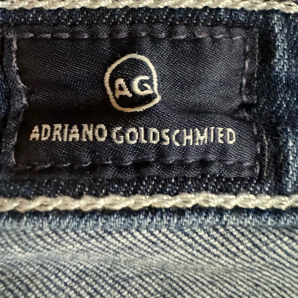 Y2K AG Adriano Goldschmied -Blue dark wash denim skinny jeans.Size 27